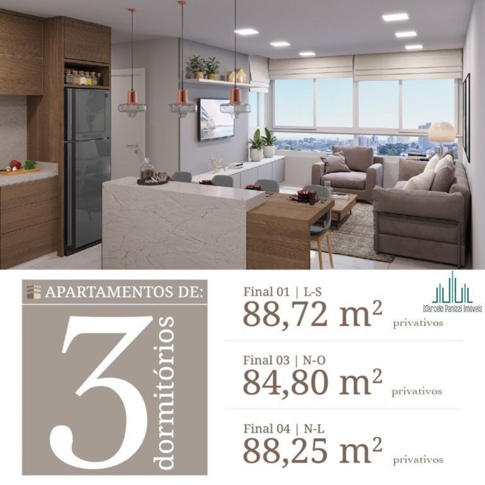 Apartamento, 3 quartos, 84 m² - Foto 3
