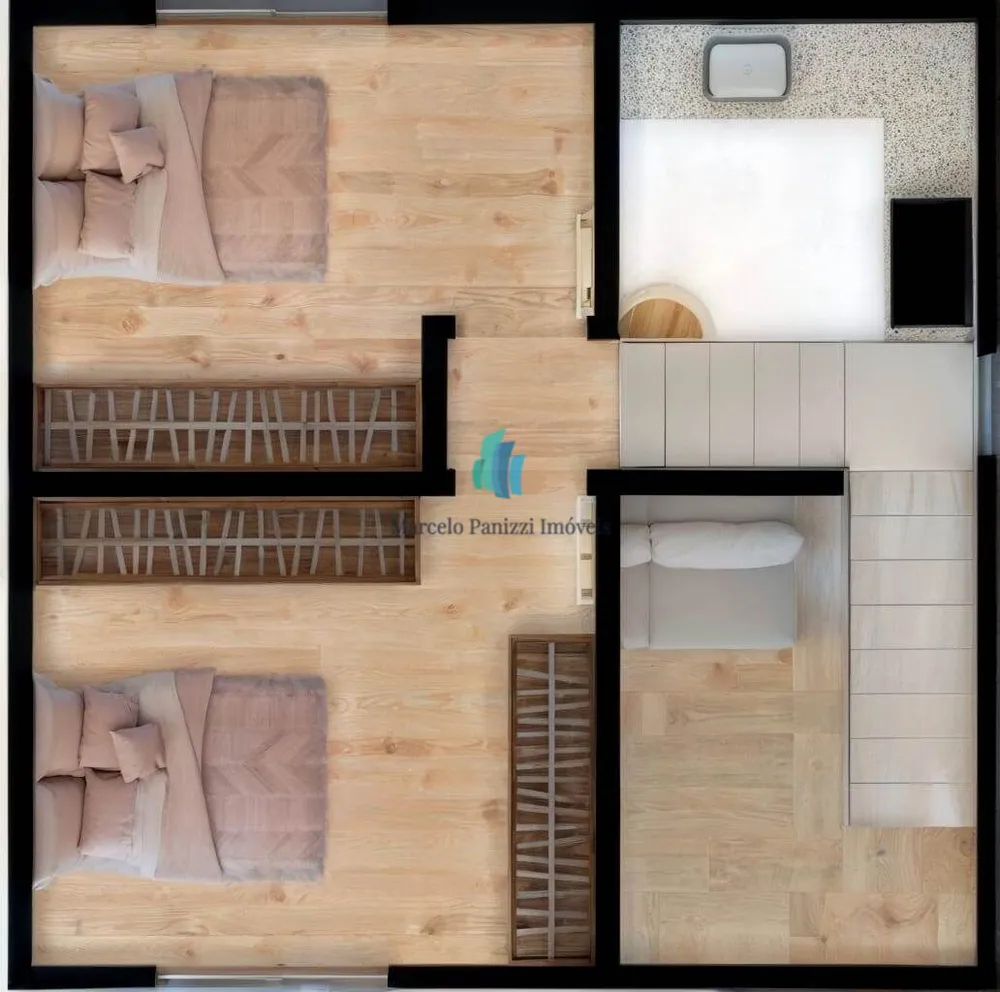 Casa, 2 quartos, 72 m² - Foto 2