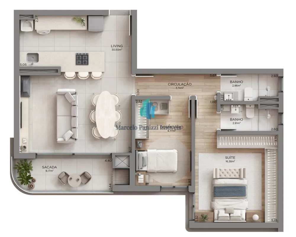 Apartamento, 2 quartos, 87 m² - Foto 12