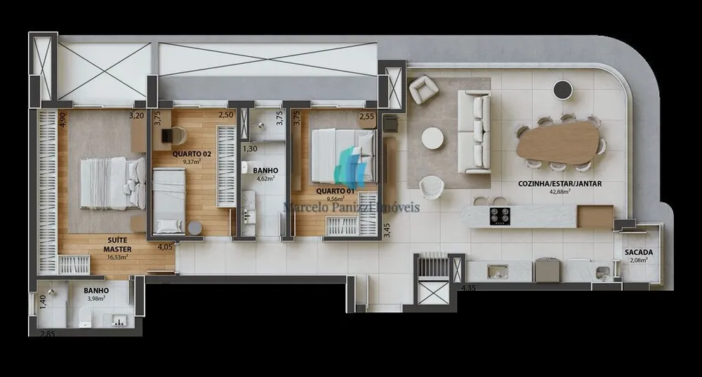 Apartamento, 3 quartos, 112 m² - Foto 12