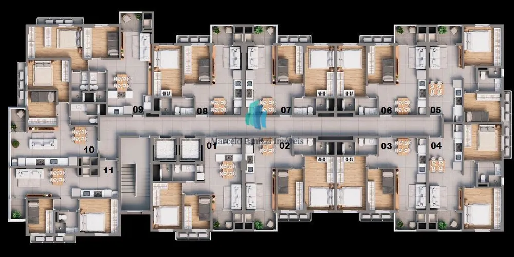 Apartamento, 2 quartos, 53 m² - Foto 8