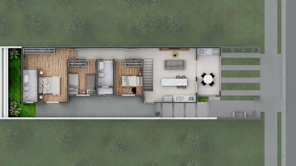 Casa, 3 quartos, 139 m² - Foto 2