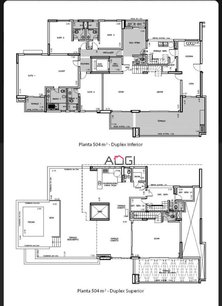 Cobertura, 4 quartos, 504 m² - Foto 2
