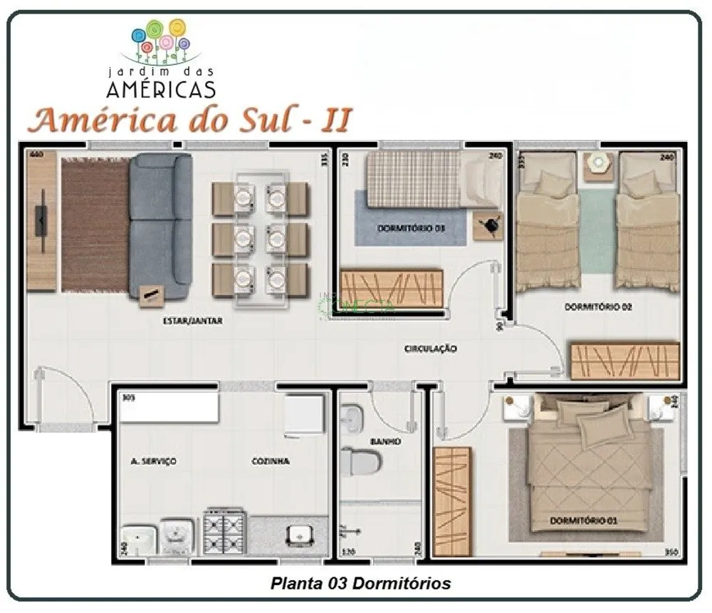 Apartamento, 3 quartos, 57 m² - Foto 15