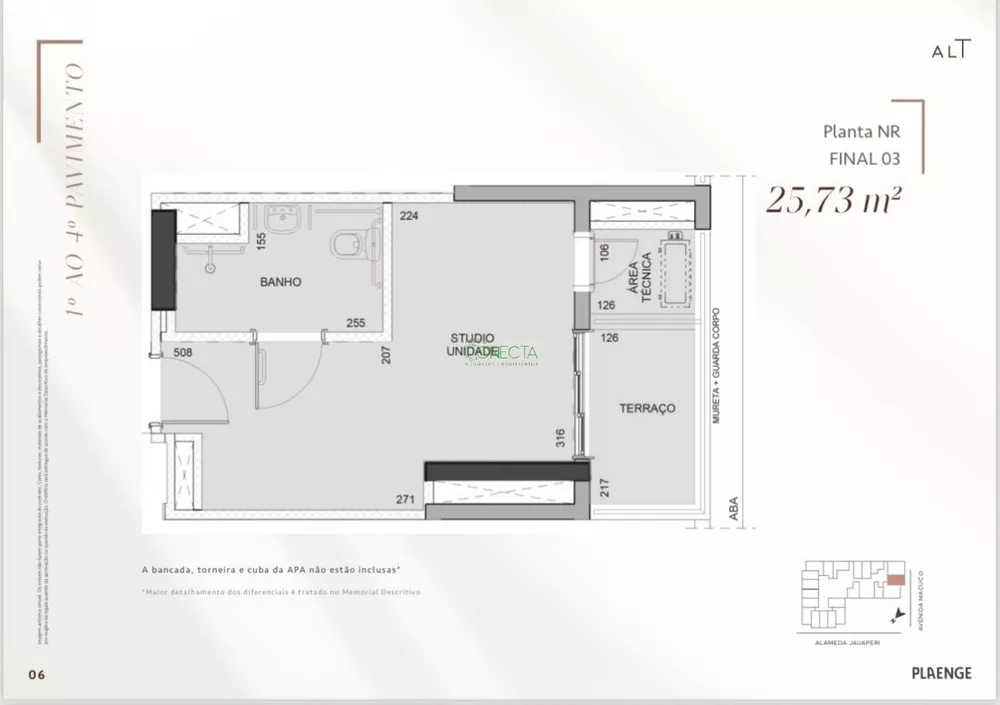 Apartamento, 1 quarto, 25 m² - Foto 3