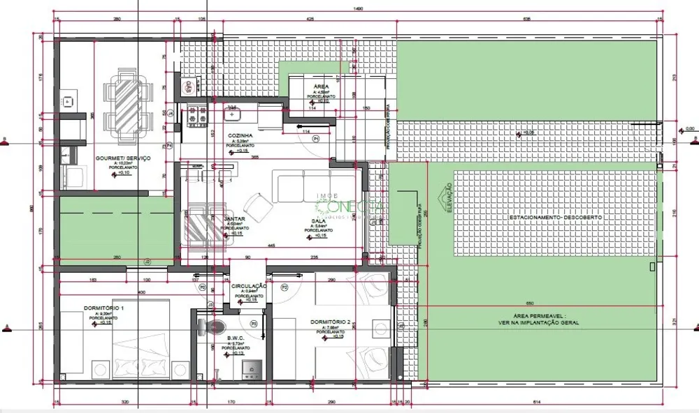 Casa, 2 quartos, 54 m² - Foto 3