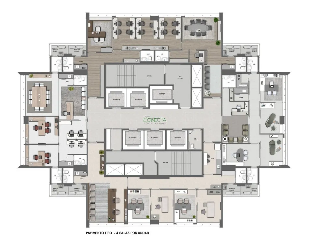 Sala-Conjunto, 68 m² - Foto 4