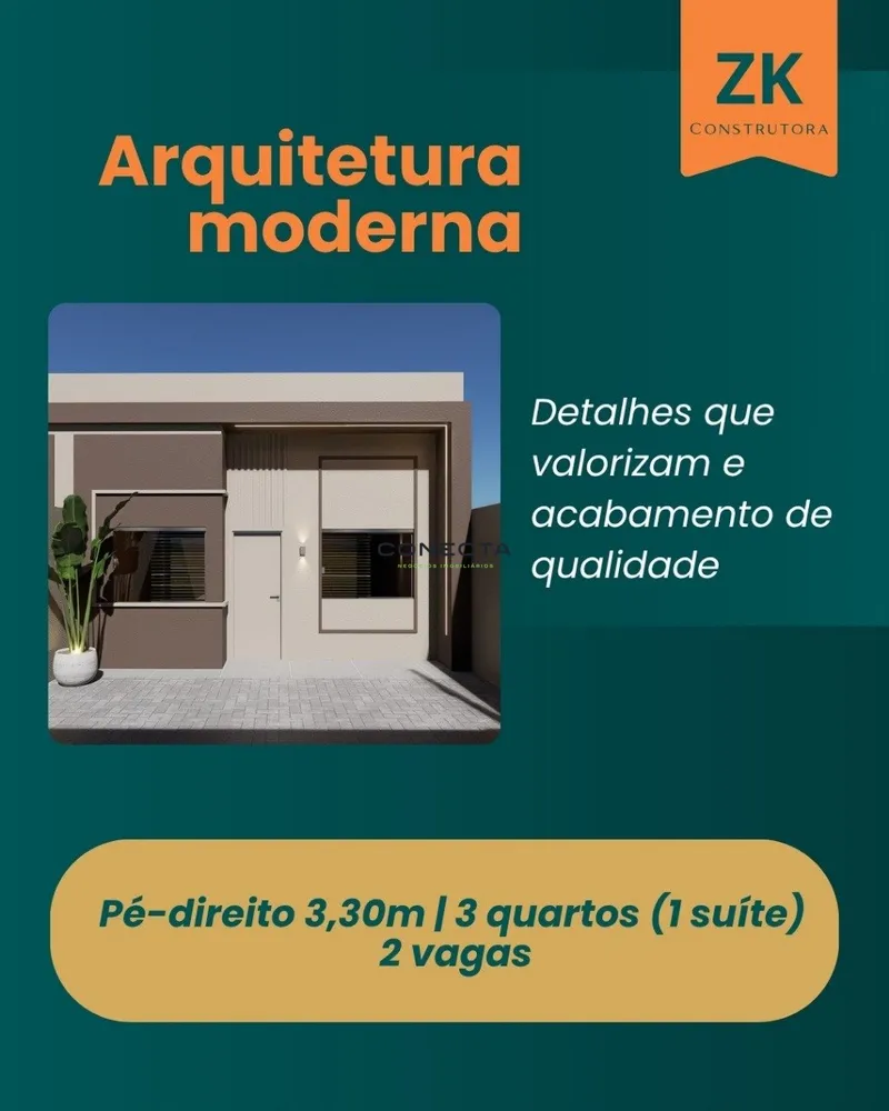 Casa, 3 quartos, 80 m² - Foto 3