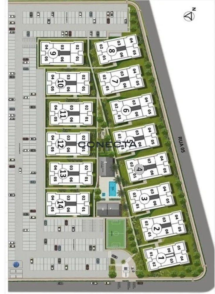 Apartamento, 3 quartos, 59 m² - Foto 8
