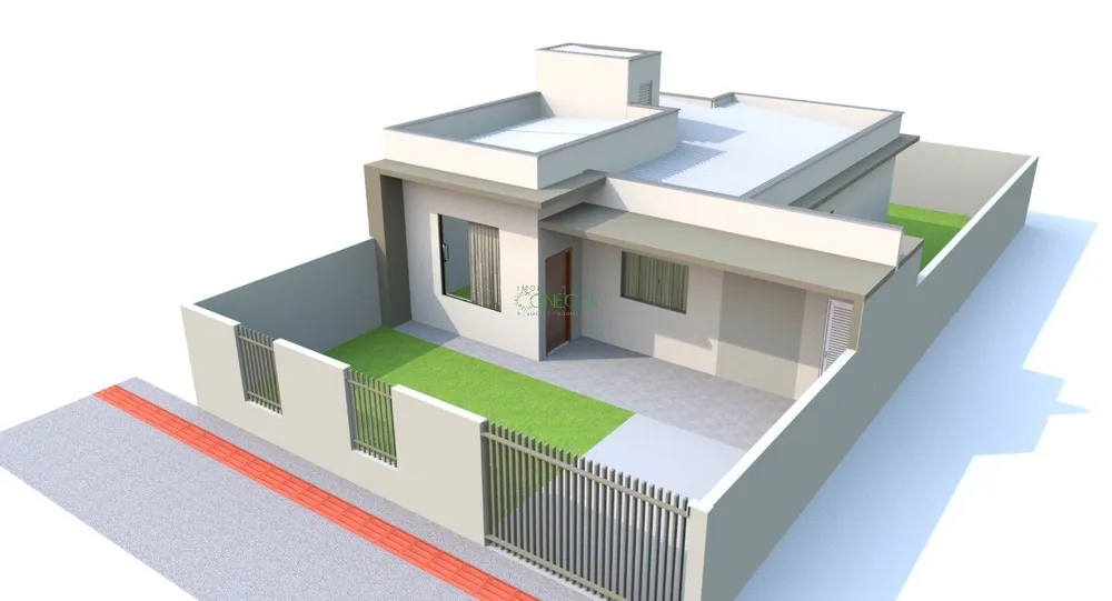 Casa, 3 quartos, 86 m² - Foto 1
