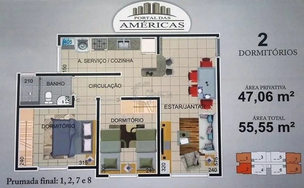Apartamento, 2 quartos, 48 m² - Foto 12