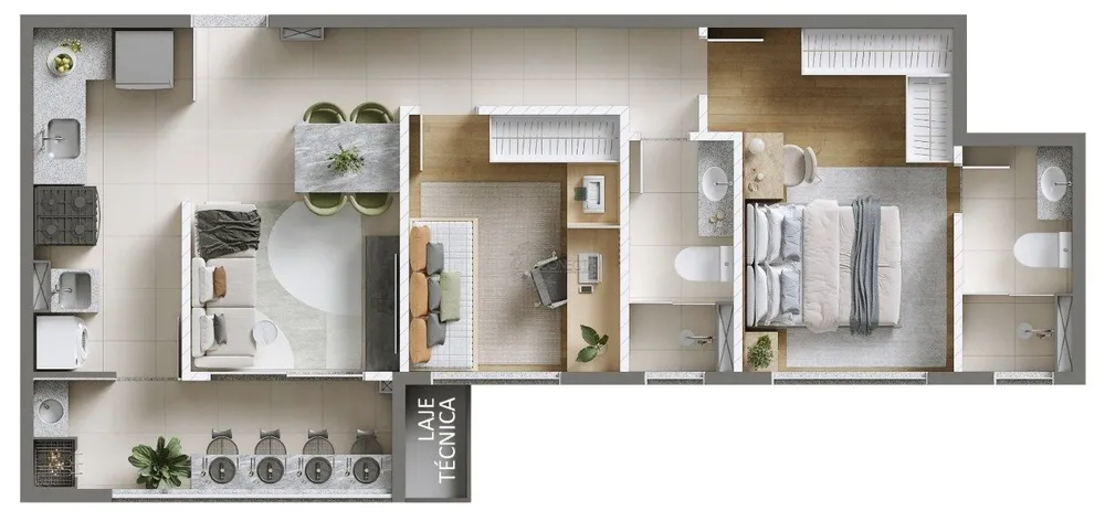 Apartamento, 2 quartos - Foto 11