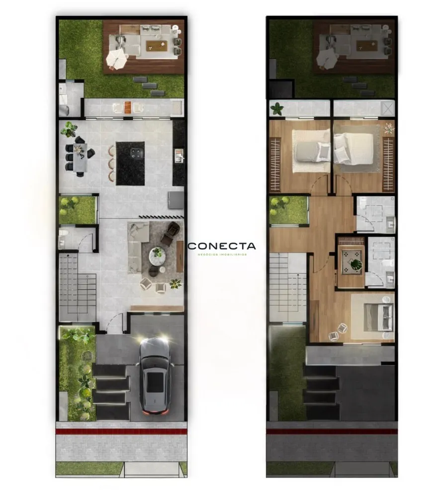 Casa de Condomínio, 3 quartos - Foto 3