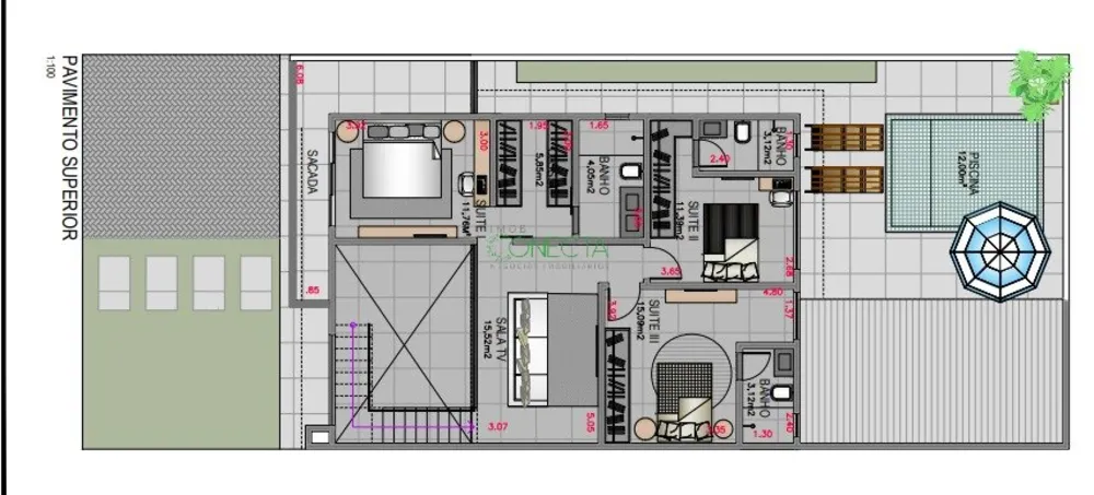 Casa de Condomínio, 4 quartos - Foto 10