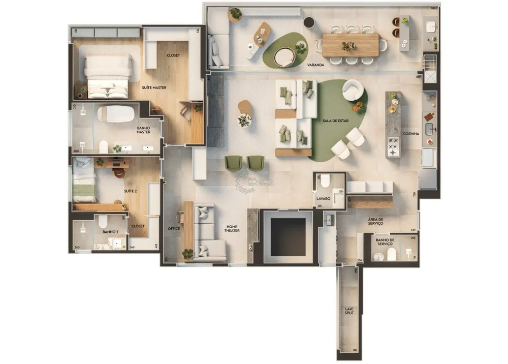 Apartamento, 3 quartos, 195 m² - Foto 12
