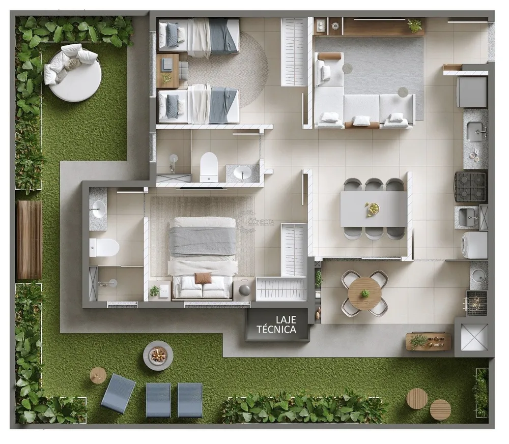 Apartamento, 2 quartos - Foto 12