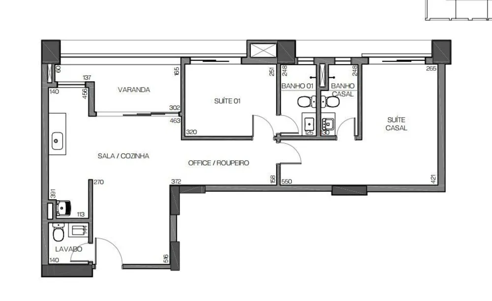 Apartamento, 2 quartos, 76 m² - Foto 4