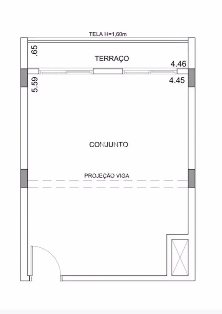 Sala-Conjunto, 30 m² - Foto 4