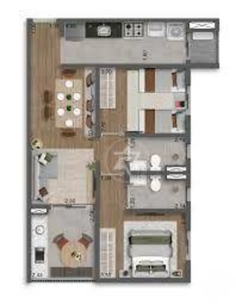 Apartamento, 2 quartos, 63 m² - Foto 11