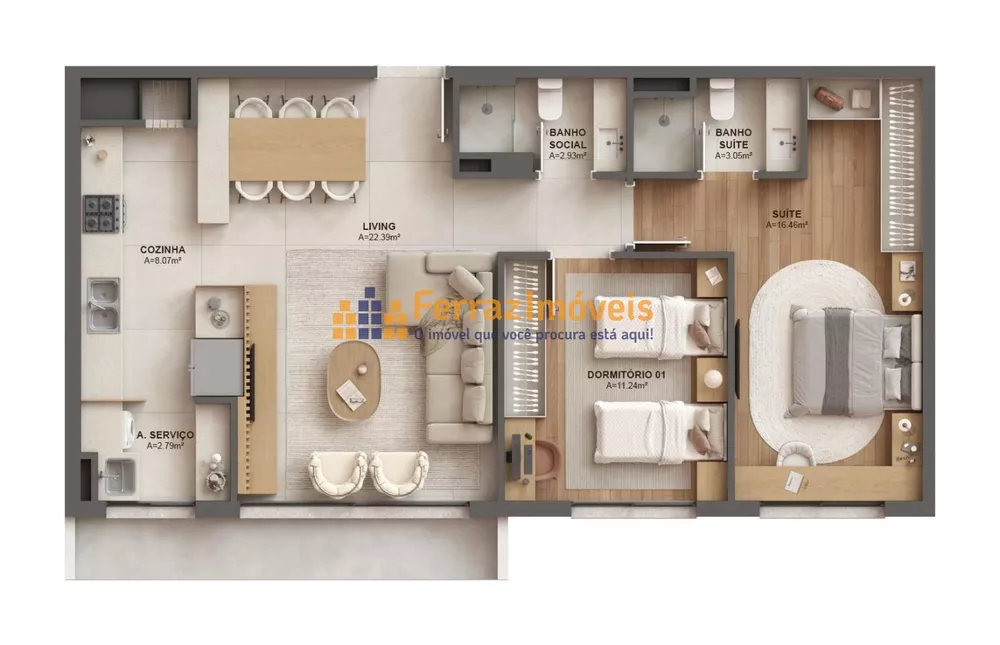 Apartamento, 3 quartos, 95 m² - Foto 14