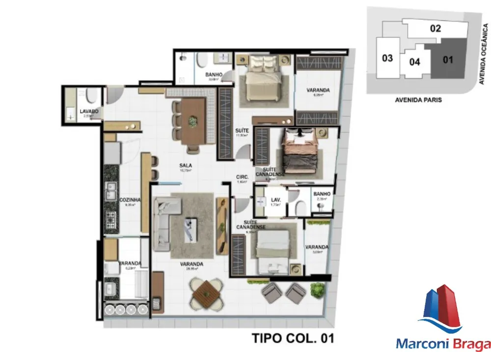 Apartamento, 2 quartos, 81 m² - Foto 6