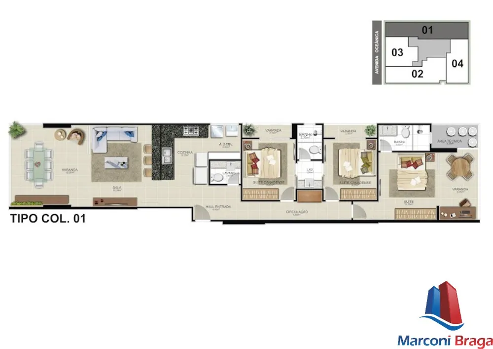 Apartamento, 3 quartos, 106 m² - Foto 5