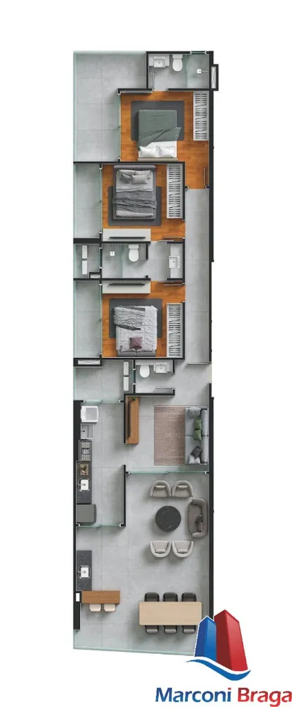 Apartamento, 2 quartos, 80 m² - Foto 12