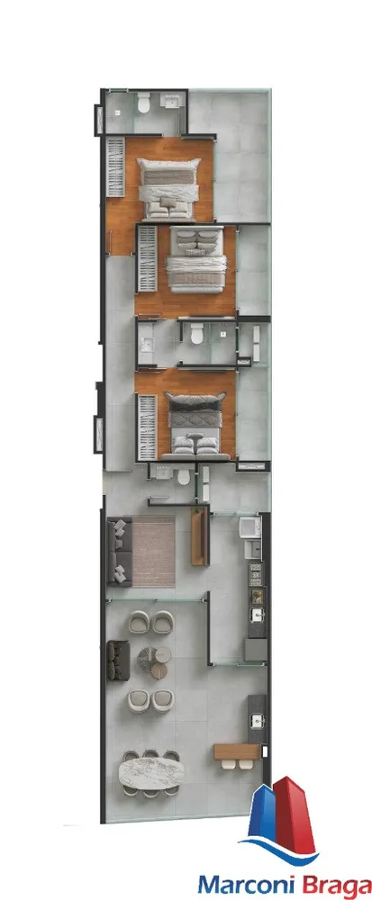 Apartamento, 2 quartos, 80 m² - Foto 10