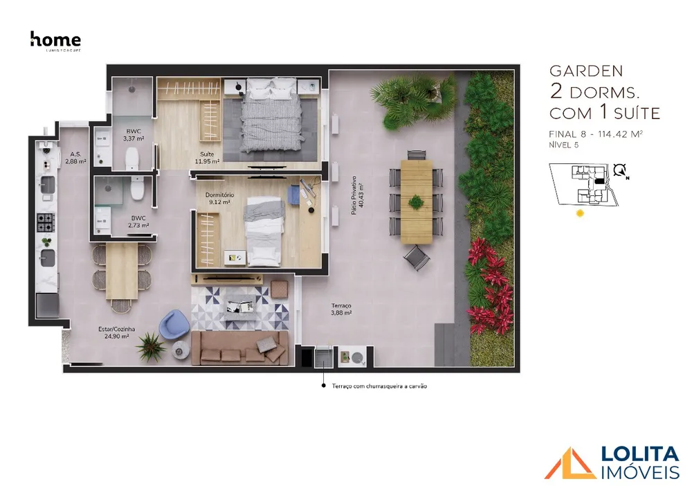 Apartamento, 2 quartos, 71 m² - Foto 5