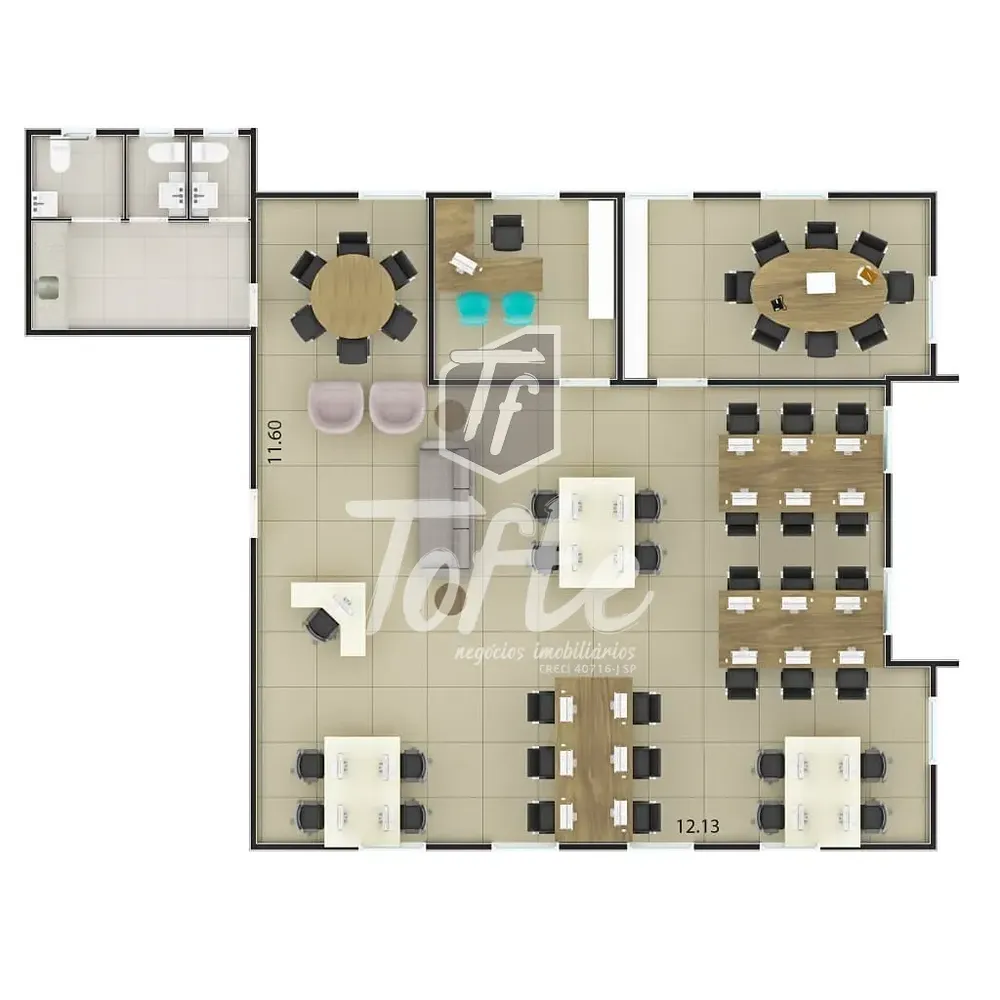 Sala-Conjunto, 160 m² - Foto 4