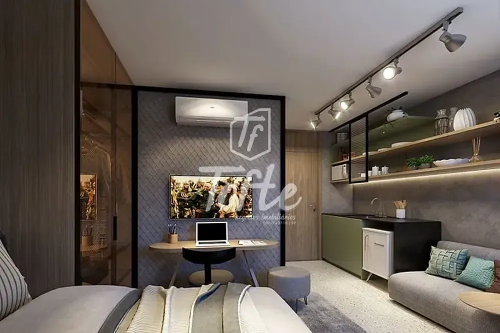 Apartamento, 1 quarto, 17 m² - Foto 4