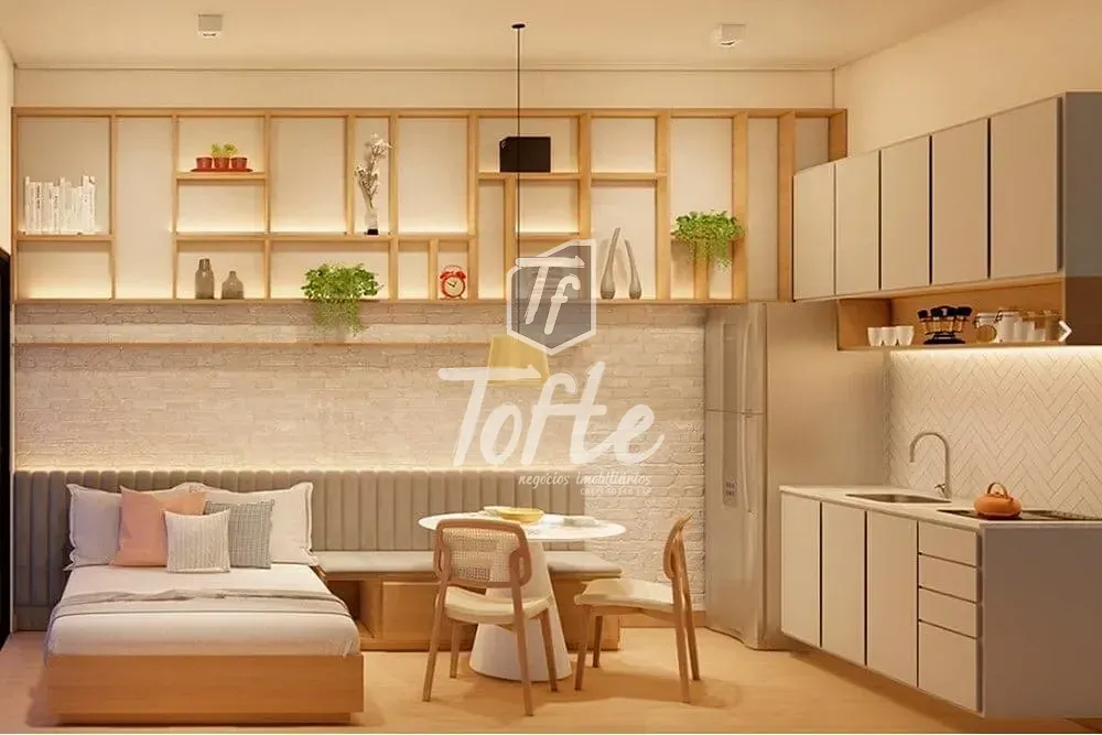 Apartamento, 1 quarto, 34 m² - Foto 1
