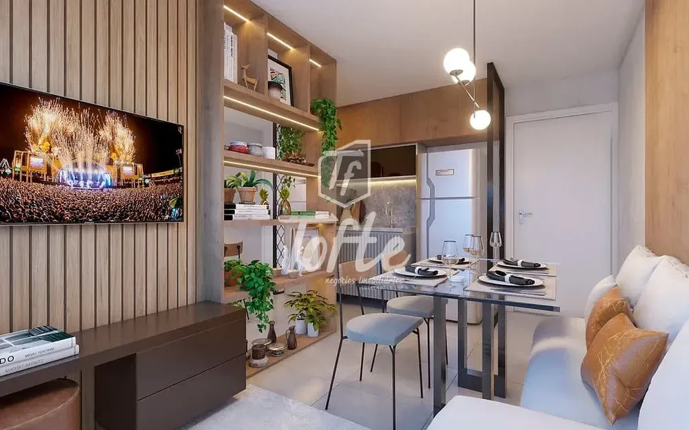 Apartamento, 2 quartos, 33 m² - Foto 3