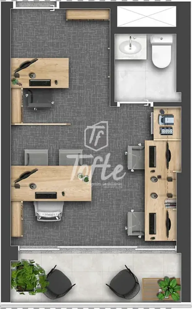 Apartamento, 1 quarto, 21 m² - Foto 4