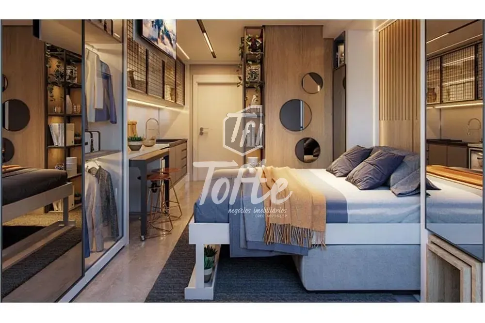 Apartamento, 1 quarto, 21 m² - Foto 1