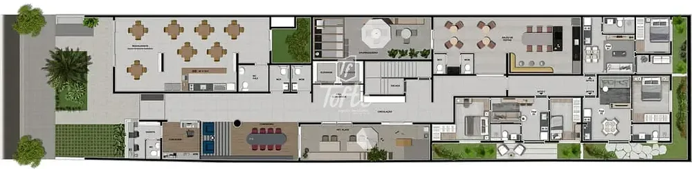 Loja-Salão, 90 m² - Foto 3