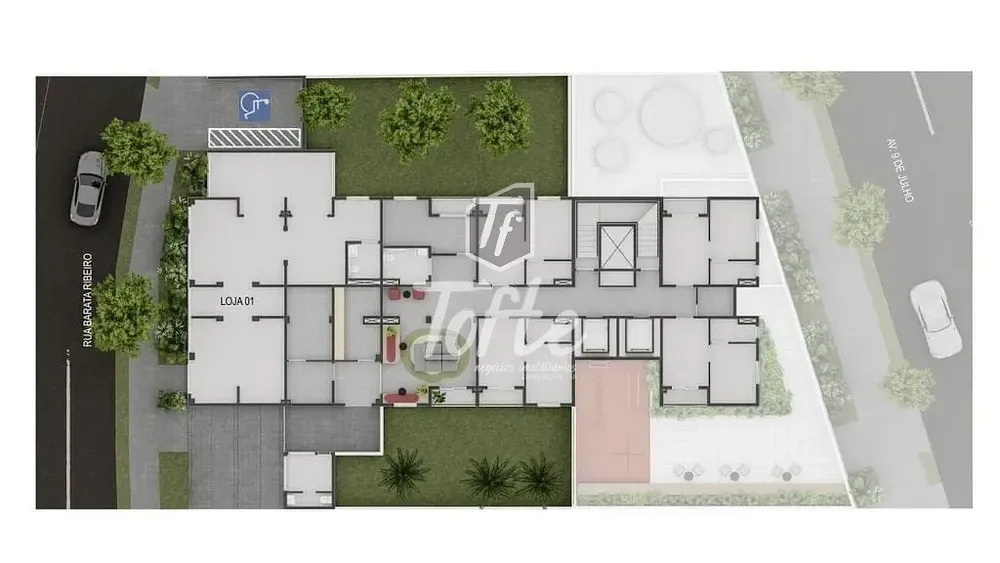 Loja-Salão, 96 m² - Foto 2