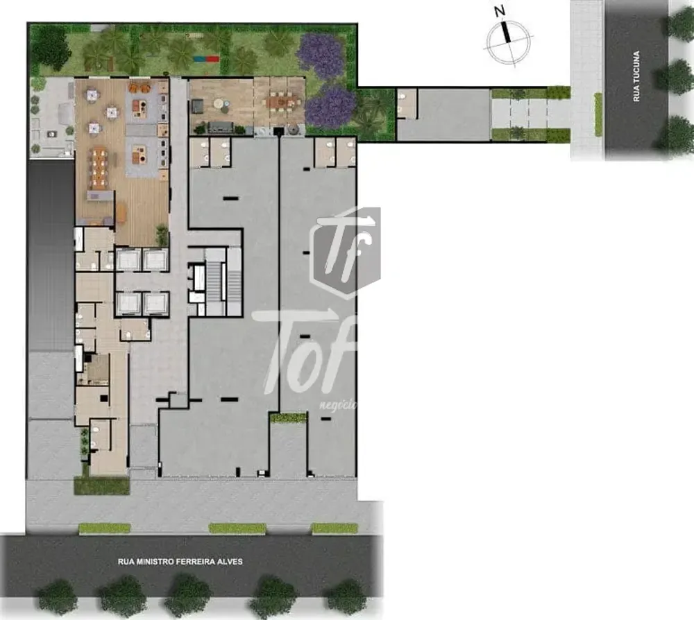 Loja-Salão, 60 m² - Foto 3