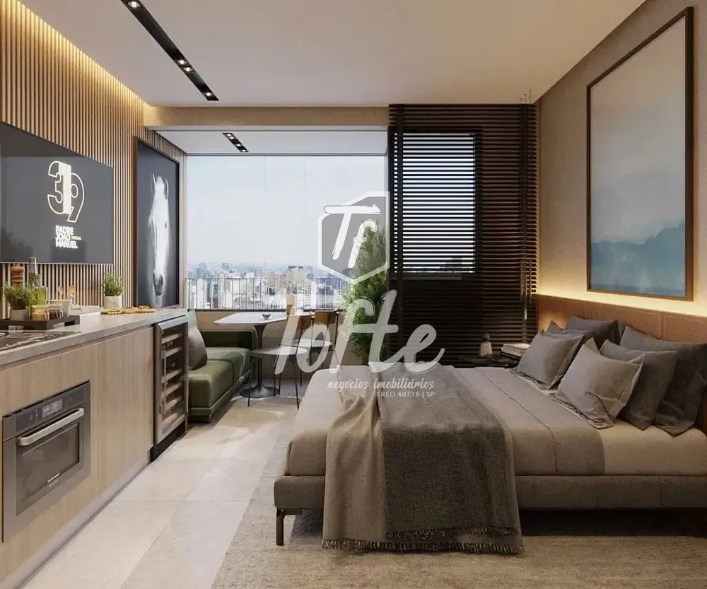 Apartamento, 1 quarto, 23 m² - Foto 2