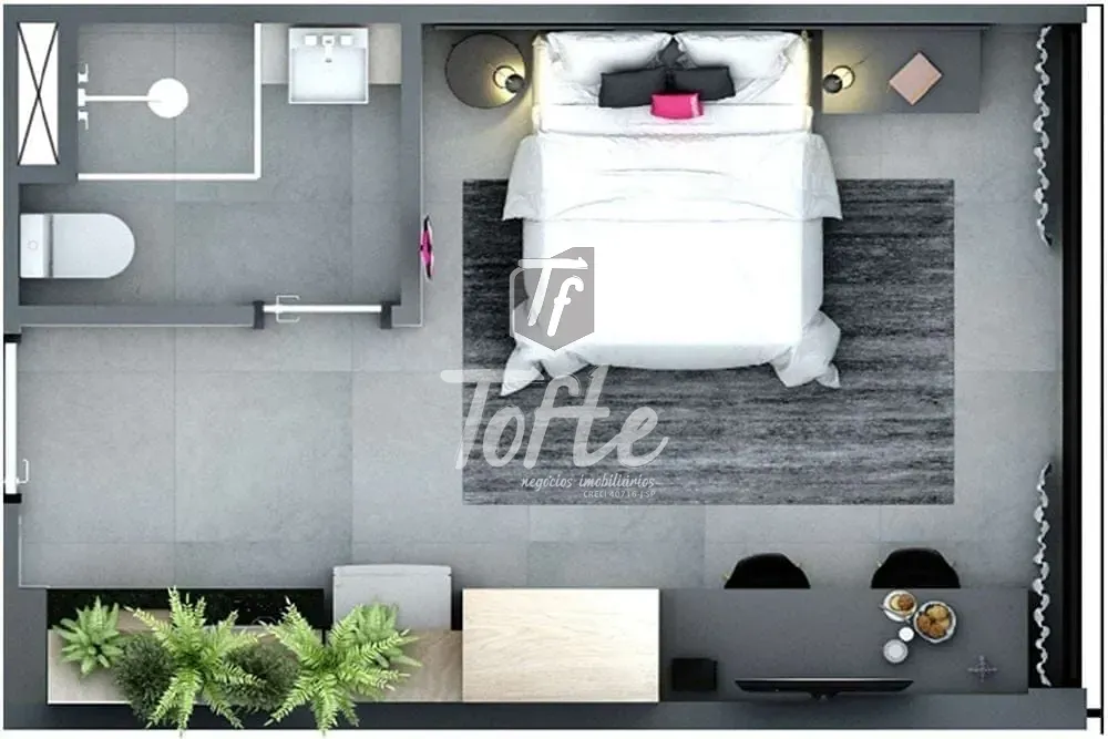 Apartamento, 1 quarto, 20 m² - Foto 4