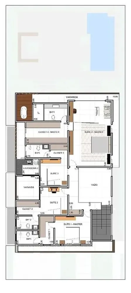 Casa de Condomínio, 4 quartos - Foto 1