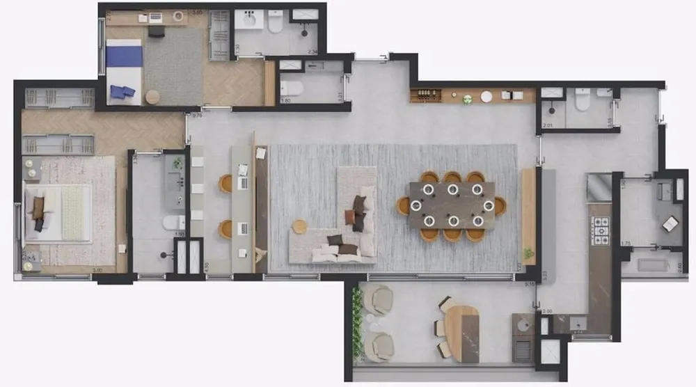 Apartamento, 3 quartos, 139 m² - Foto 14
