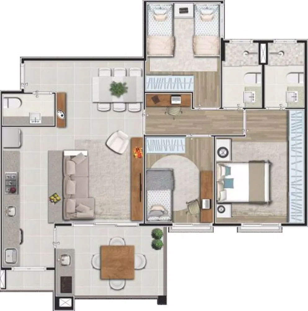 Apartamento, 3 quartos, 91 m² - Foto 10