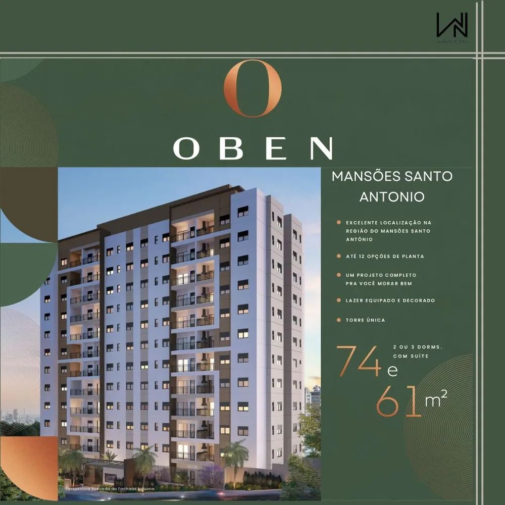Apartamento, 3 quartos, 74 m² - Foto 1