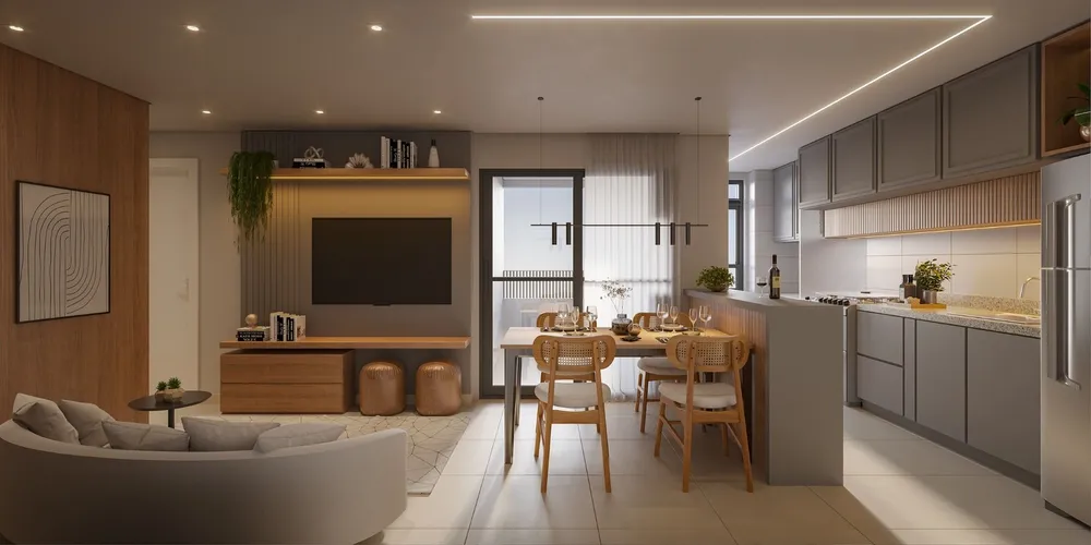 Apartamento, 2 quartos, 60 m² - Foto 4