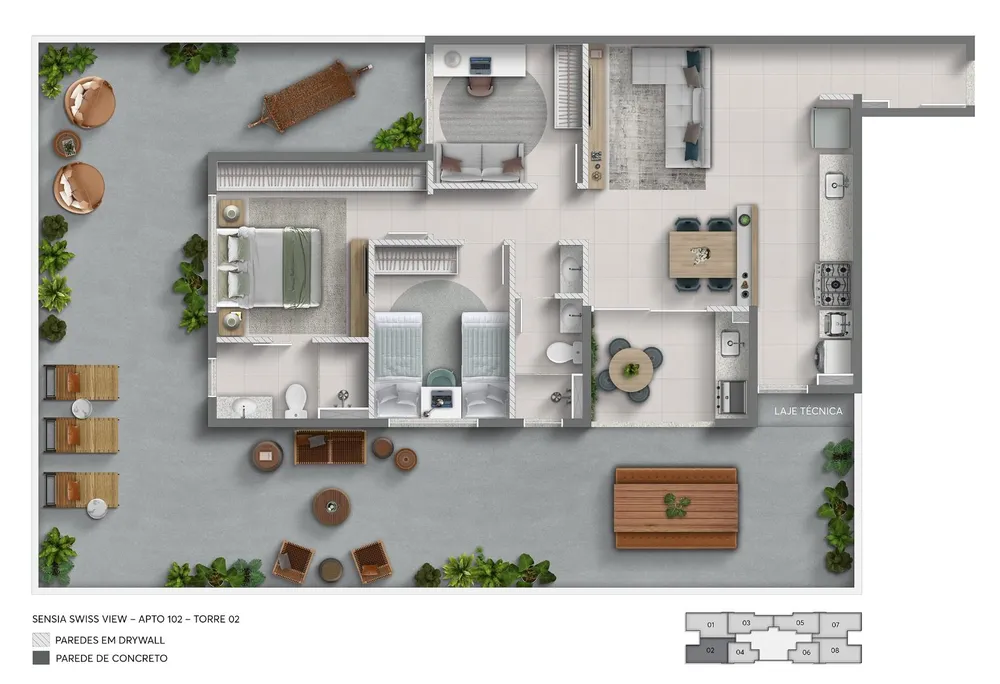 Apartamento, 2 quartos, 60 m² - Foto 15