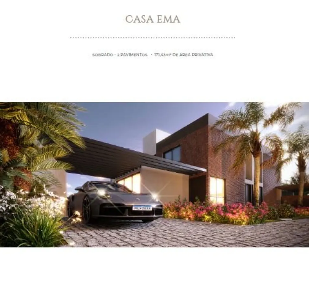 Casa de Condomínio, 3 quartos - Foto 1