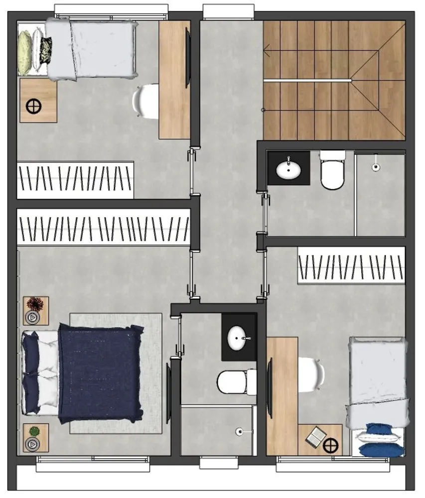 Casa de Condomínio, 3 quartos - Foto 3