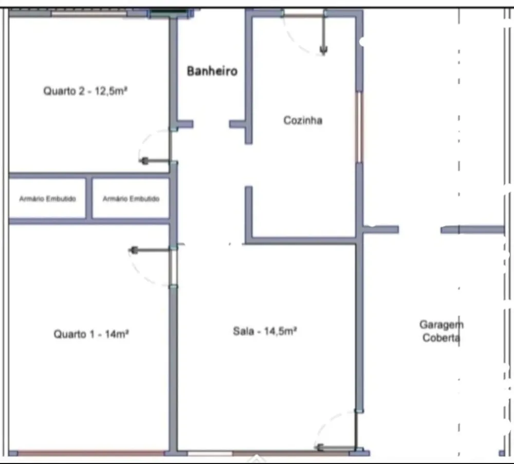 Casa, 2 quartos, 78 m² - Foto 2