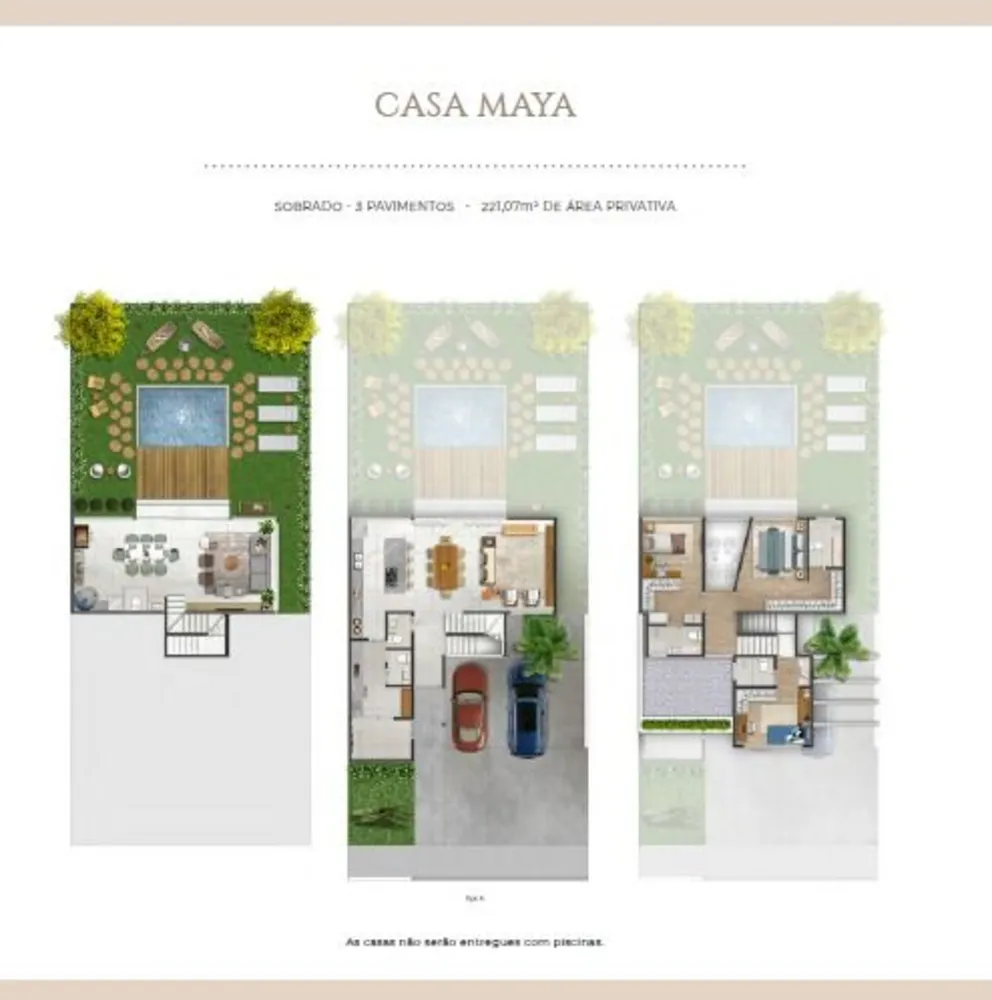 Casa de Condomínio, 3 quartos - Foto 2
